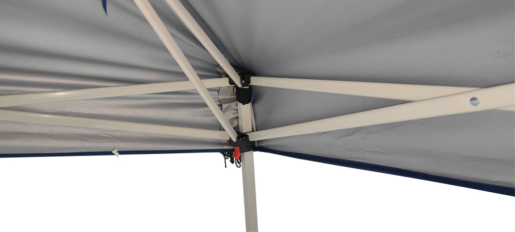 Ozark Trail 10' x 10' Instant Slant Leg Canopy Outdoor Shading Shelter, Dusty Blue