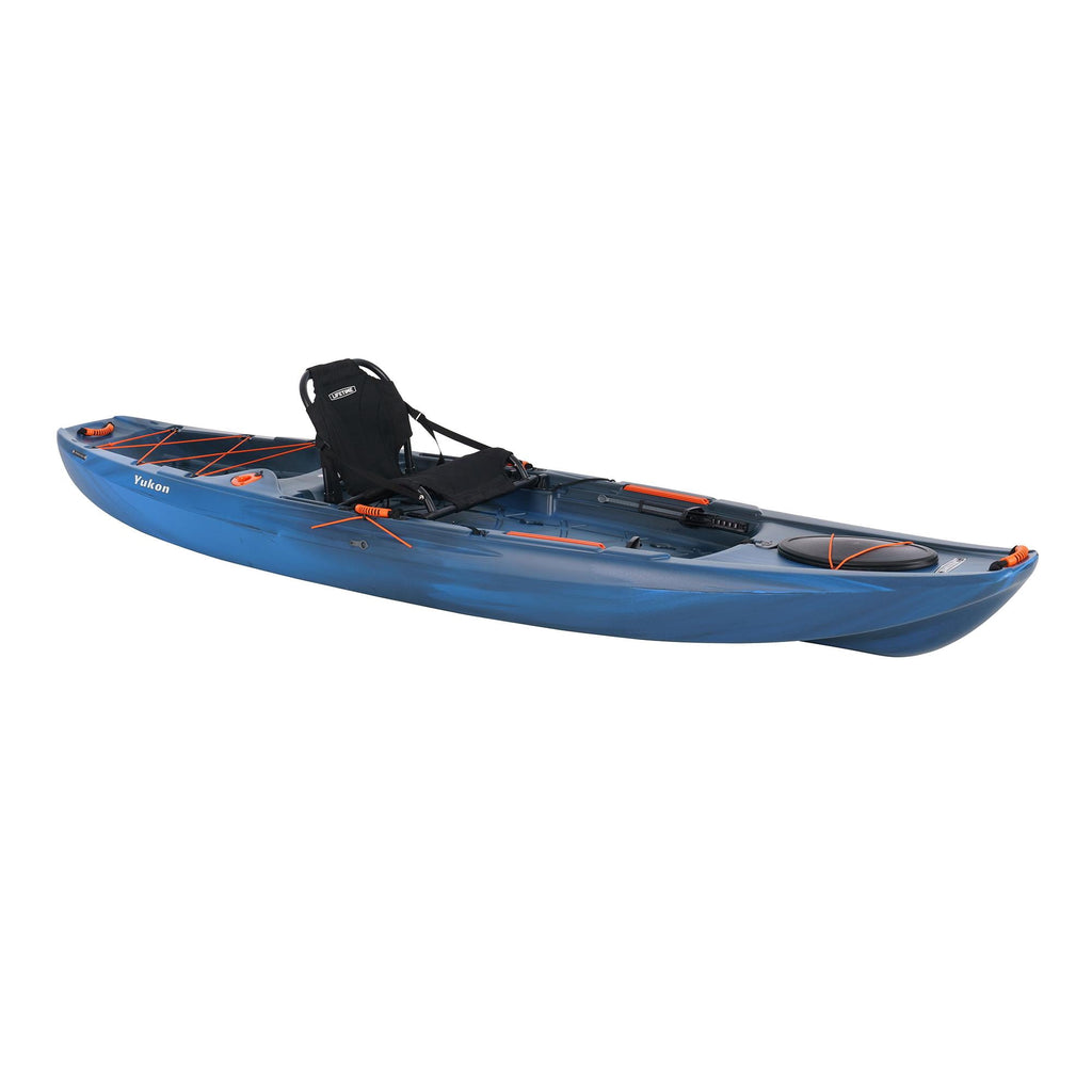 Lifetime Yukon Angler 11 ft. 6 in. Sit-on-Top Comfort Fishing Kayak, Lightning Fusion (90846)