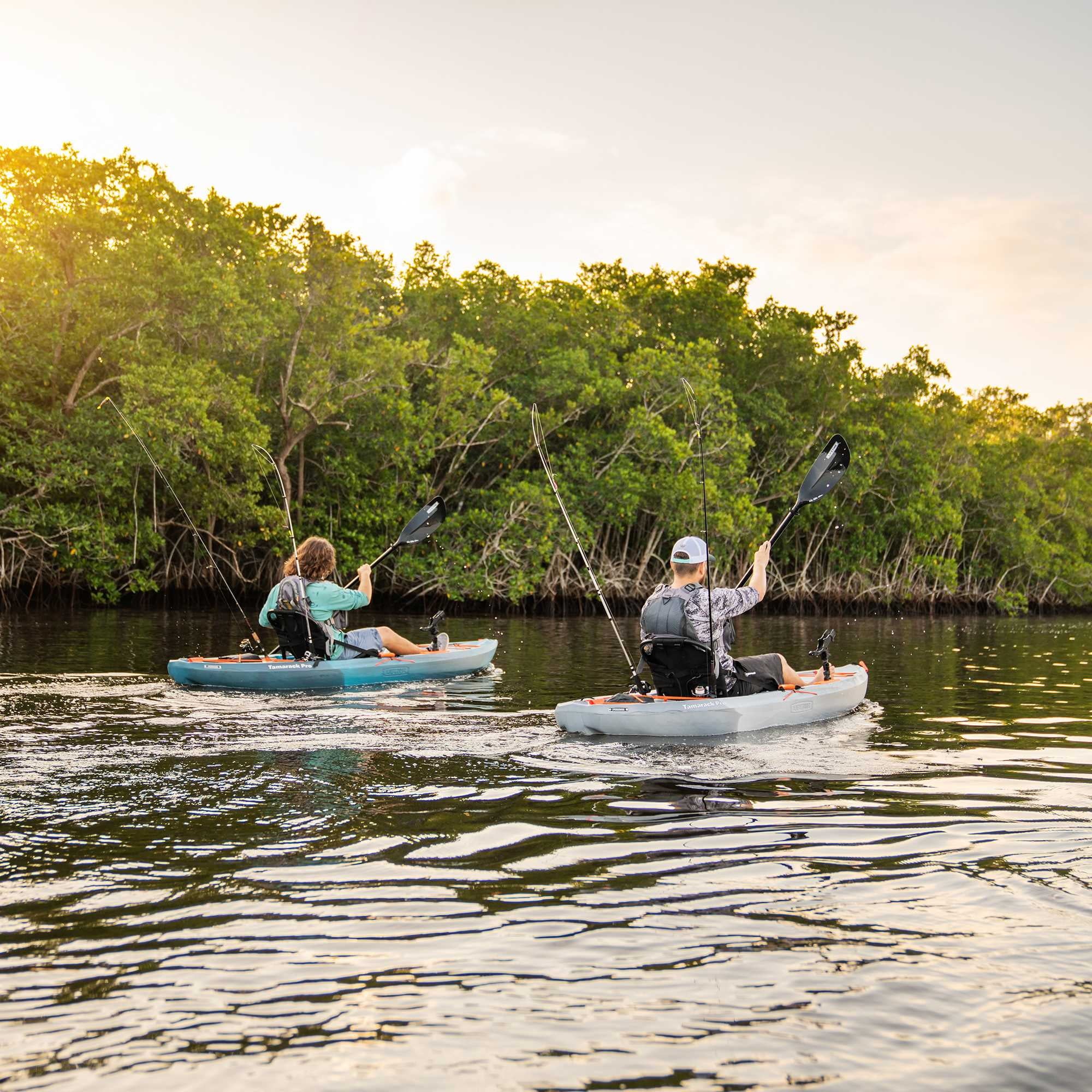 Lifetime Tamarack Pro-Comfort 10 ft 3 in Sit-On-Top Kayak with Paddle, Eclipse Fusion (91058)