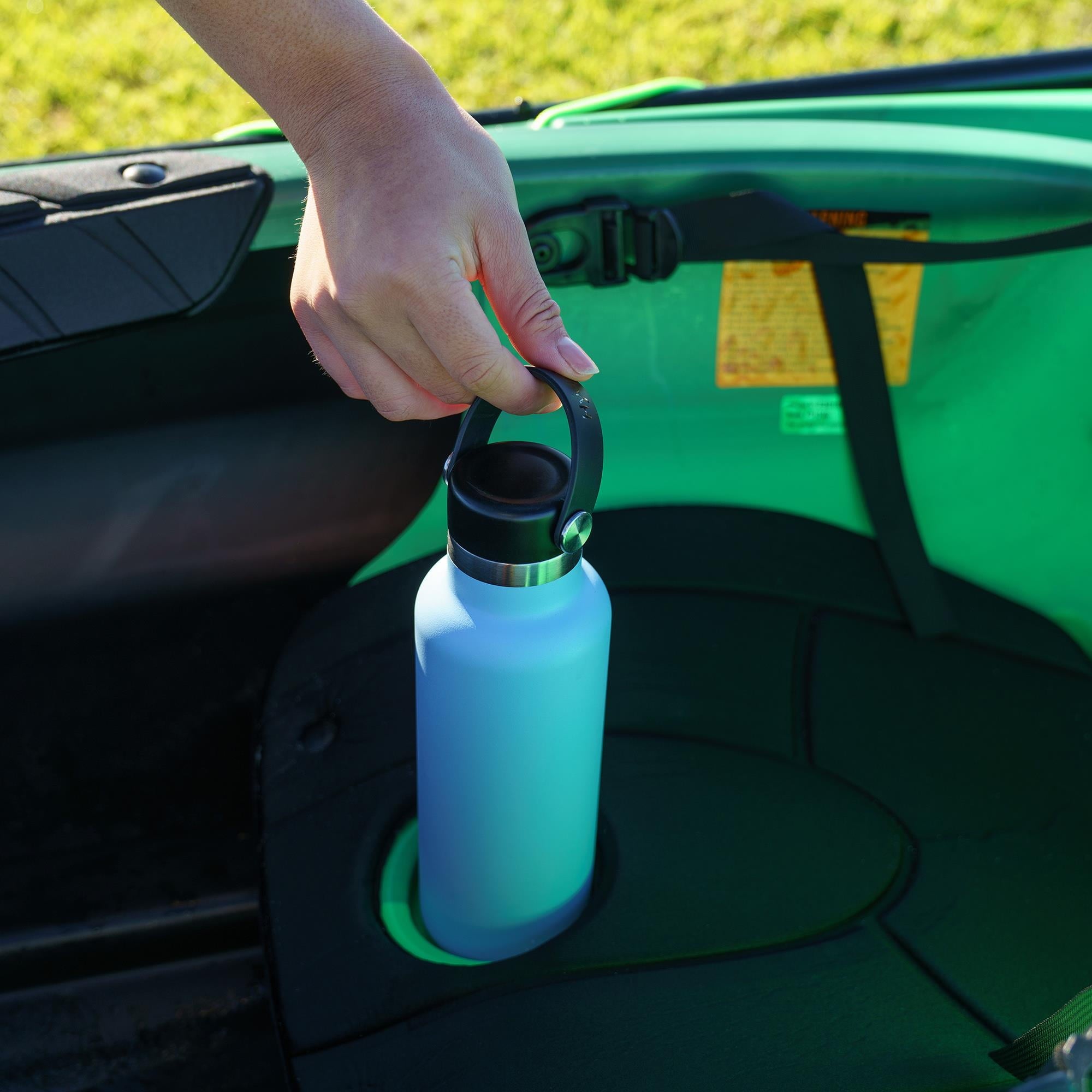Lifetime Guster 10 ft Sit-Inside Kayak with Paddle, Emerald Fusion (91354)