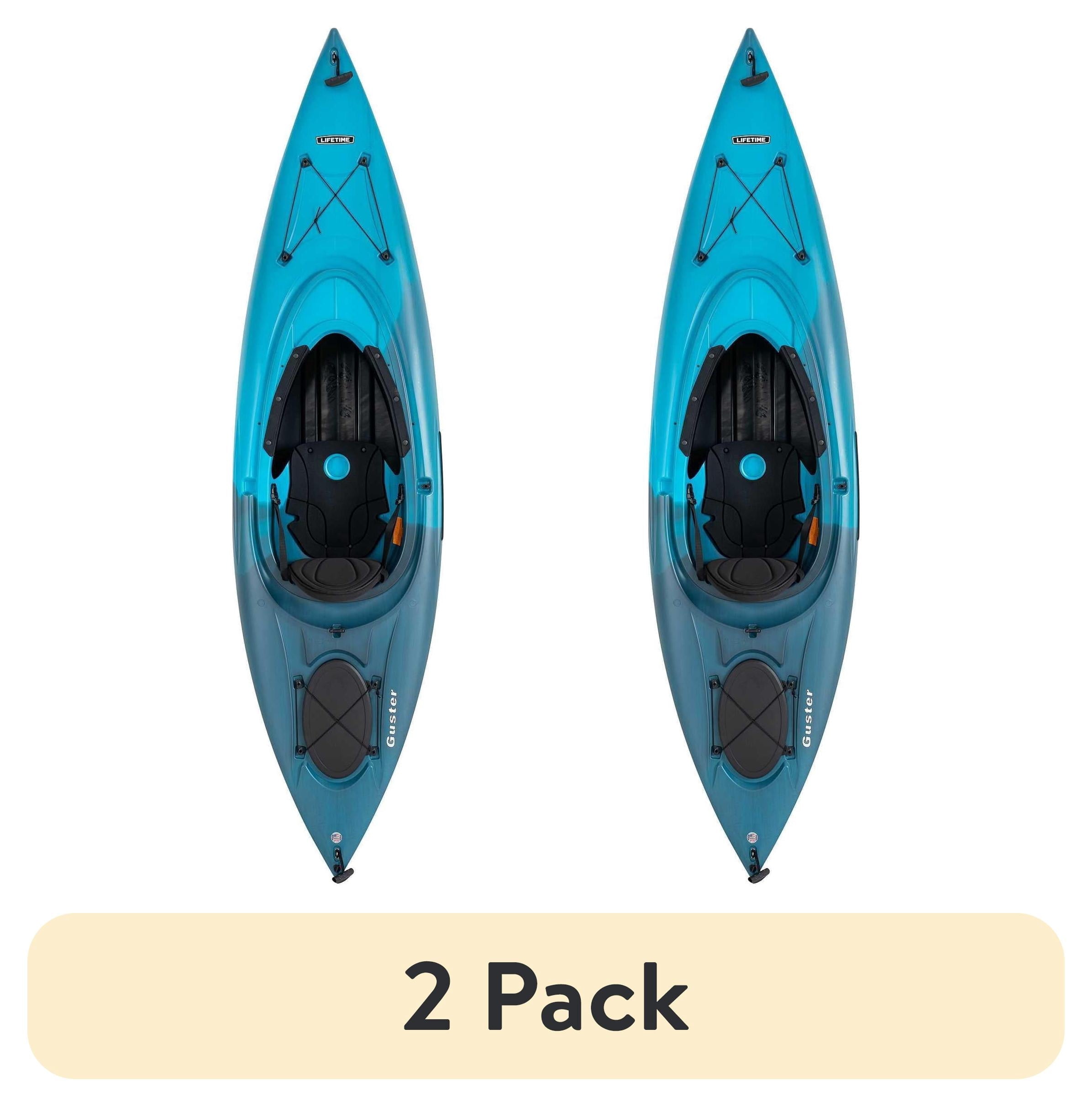 Lifetime Guster 10 ft Sit-Inside Kayak with Paddle, Emerald Fusion (91354)