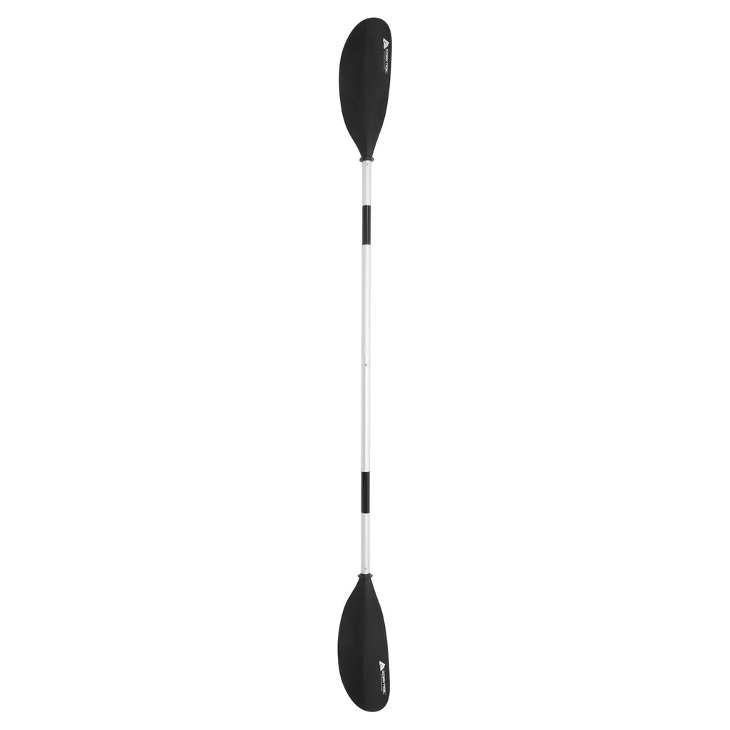 Ozark Trail Black Aluminum and Plastic Adjustable 2-Piece Kayak Paddles, 90