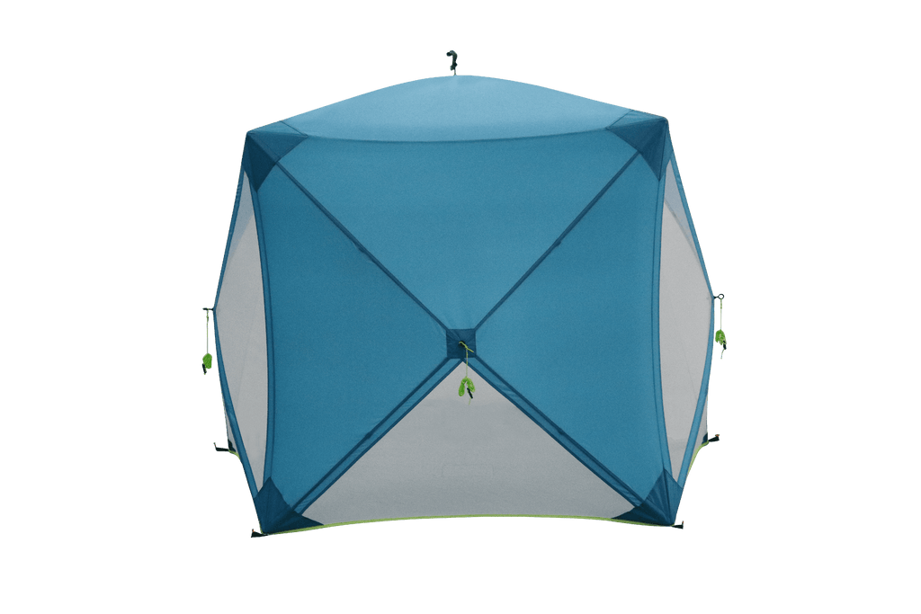 Ozark Trail 82 x 70 Pop Up Beach Shelter, with UPF50+ Protection, Blue