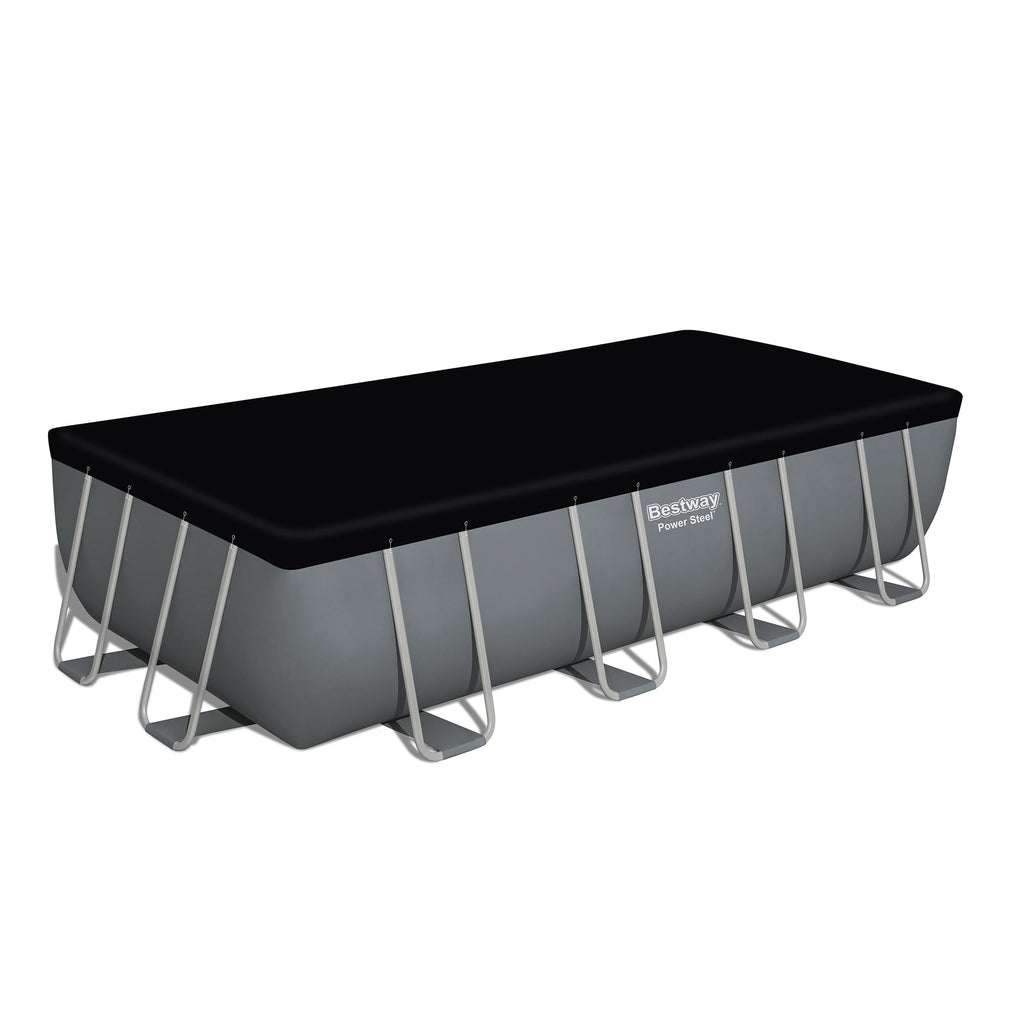 Bestway 18ft x 9ft x 4ft Rectangular Above Ground Swimming Pool Kit
