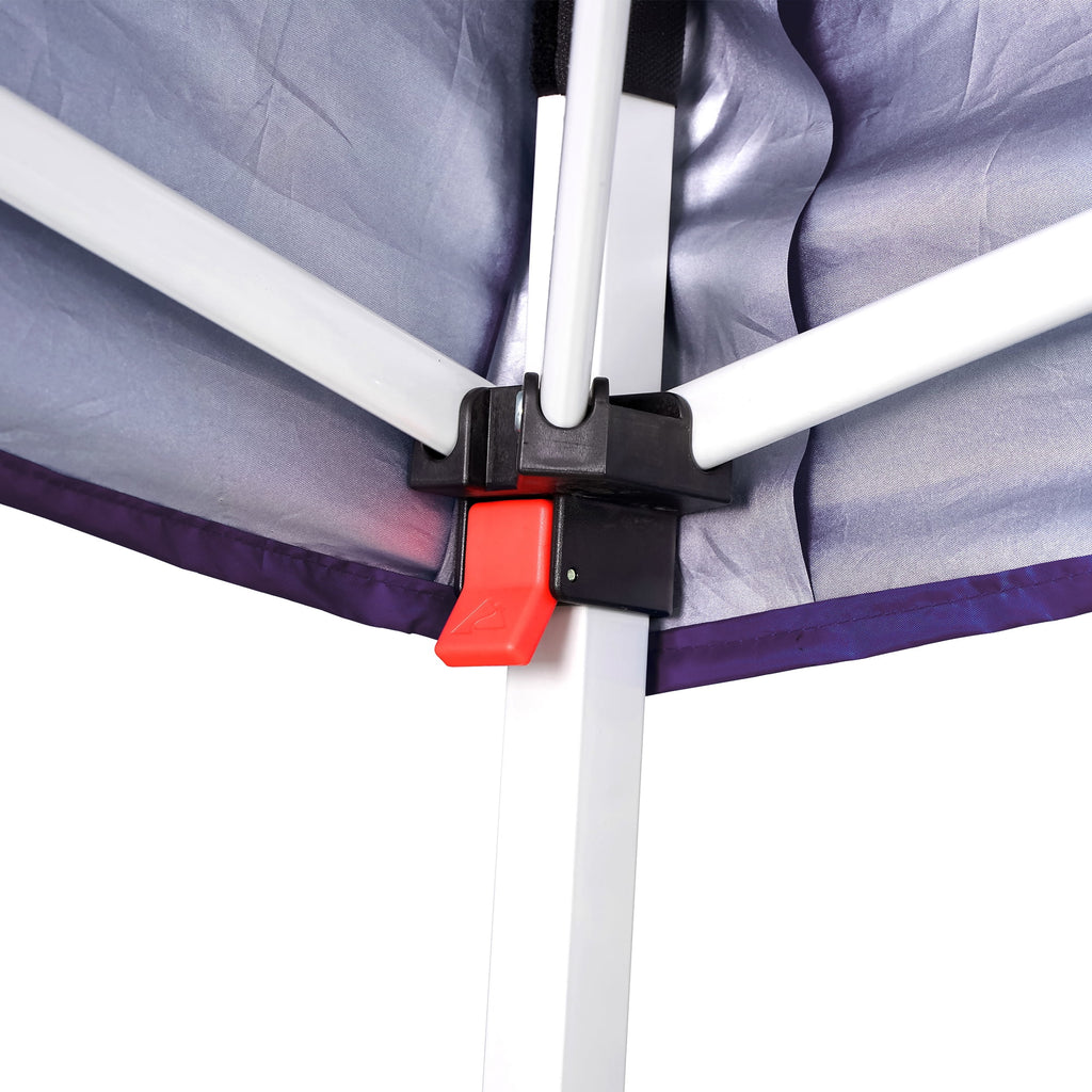Ozark Trail 10' x 10' Instant Slant Leg Pop-up Outdoor Canopy, Blue