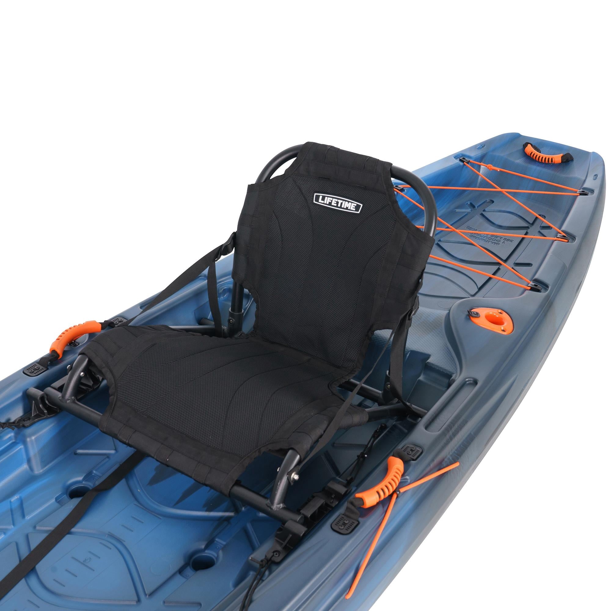 Lifetime Yukon Angler 11 ft. 6 in. Sit-on-Top Comfort Fishing Kayak, Lightning Fusion (90846)