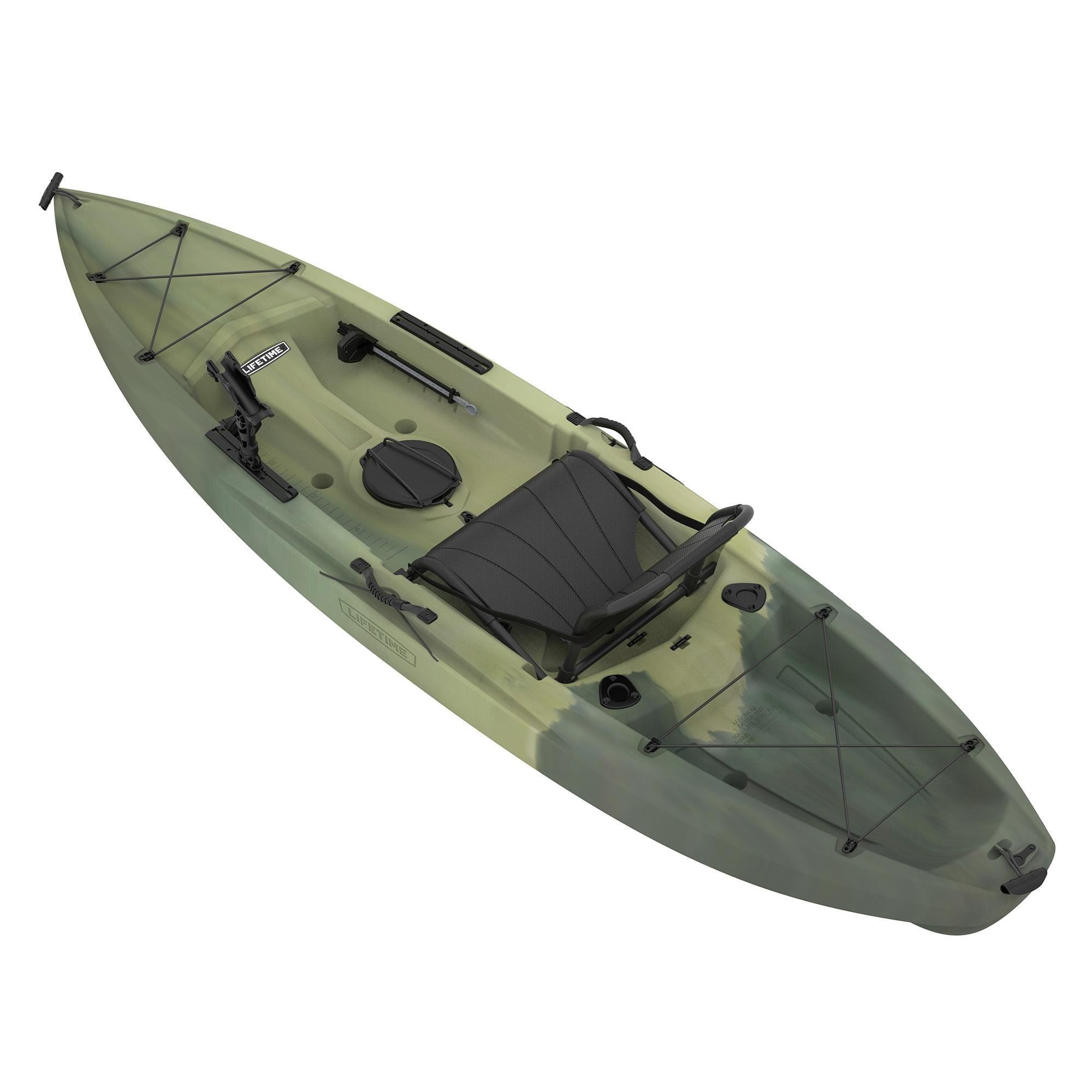 Lifetime Tamarack Pro-Comfort 10 ft 3 in Sit-On-Top Kayak with Paddle, Eclipse Fusion (91058)