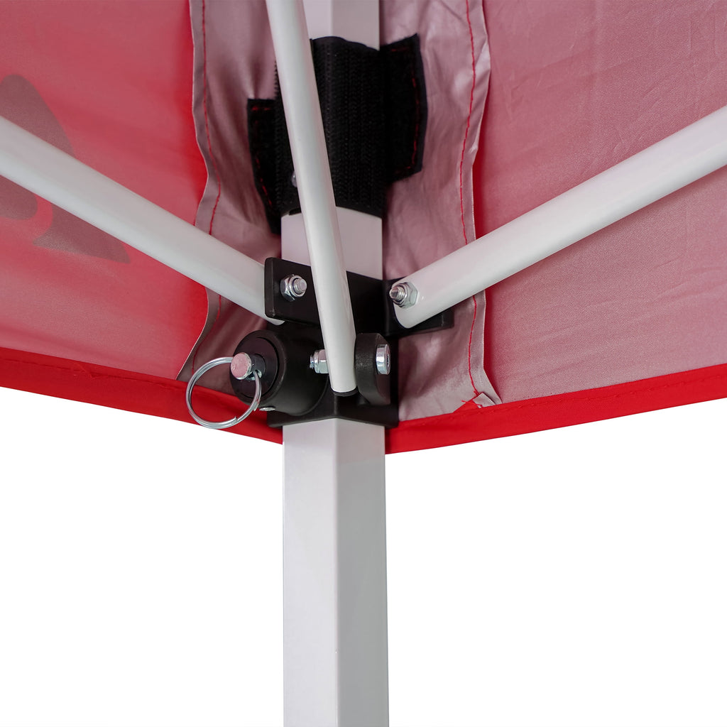 Ozark Trail 4' x 6' Instant Pop-up Outdoor Canopy Shelter, Brilliant Red