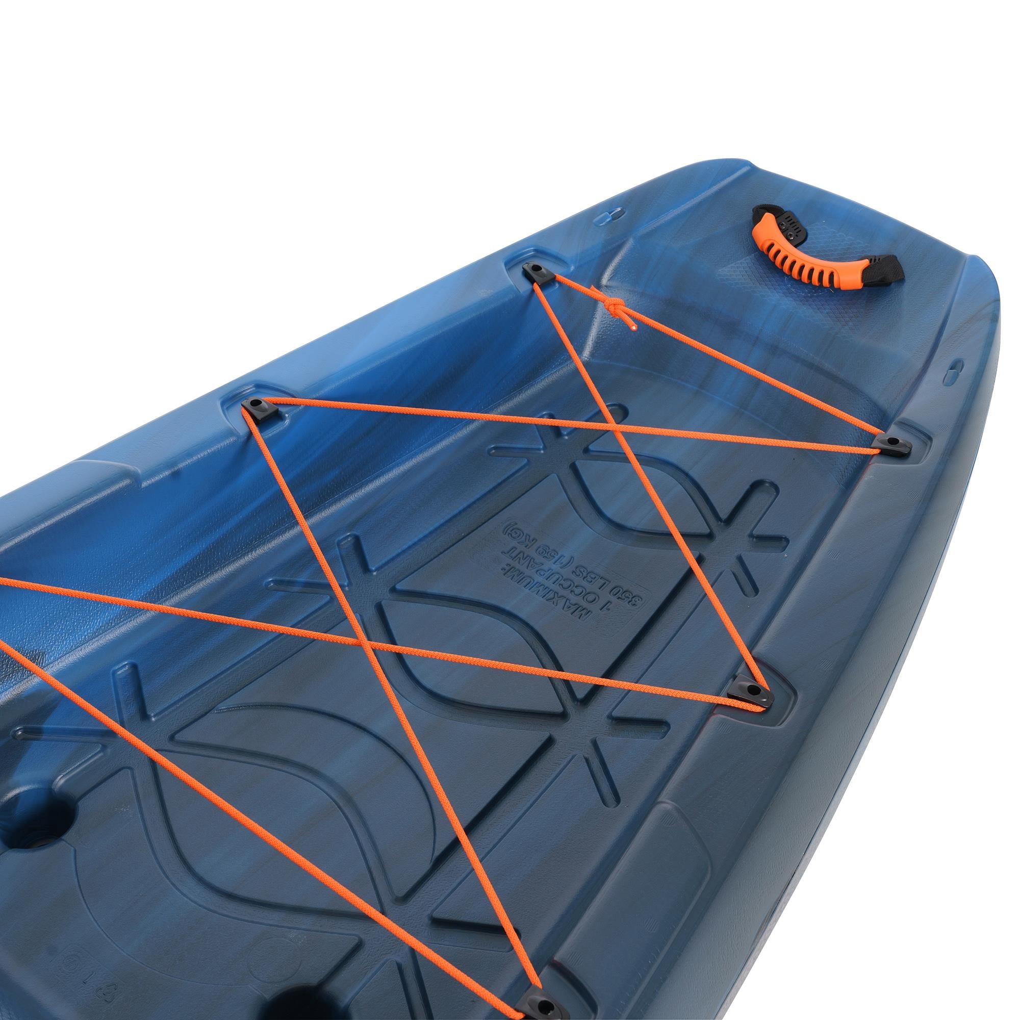 Lifetime Yukon Angler 11 ft. 6 in. Sit-on-Top Comfort Fishing Kayak, Lightning Fusion (90846)