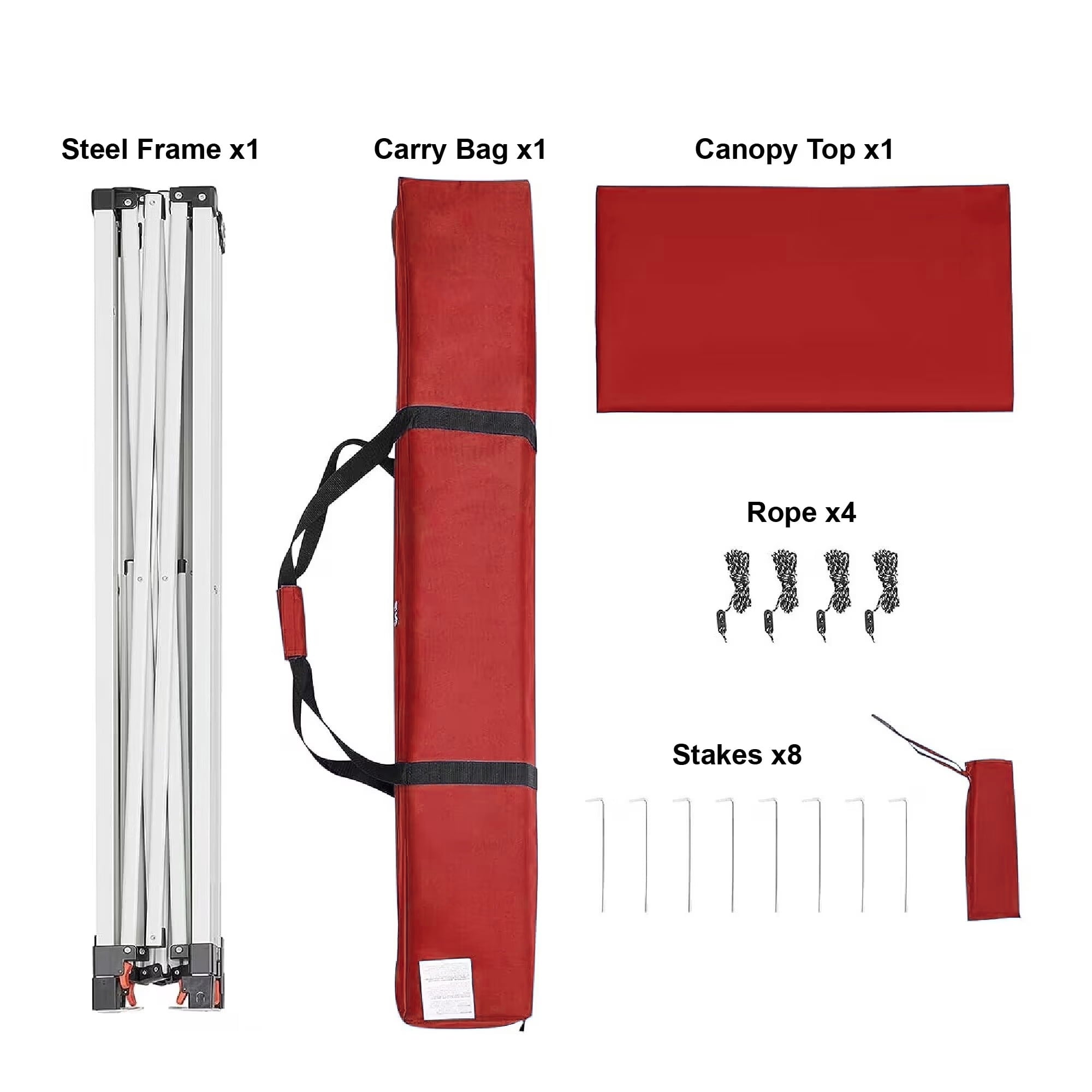 Ozark Trail 10' x 10' Instant Slant Leg Pop-up Outdoor Canopy, Blue