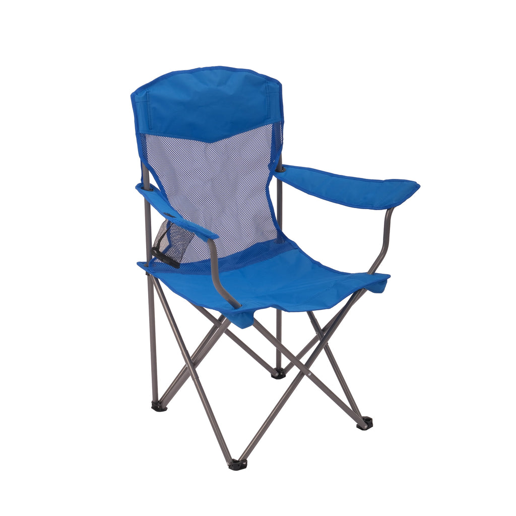 Ozark Trail Basic Mesh Chair Blue, Adult