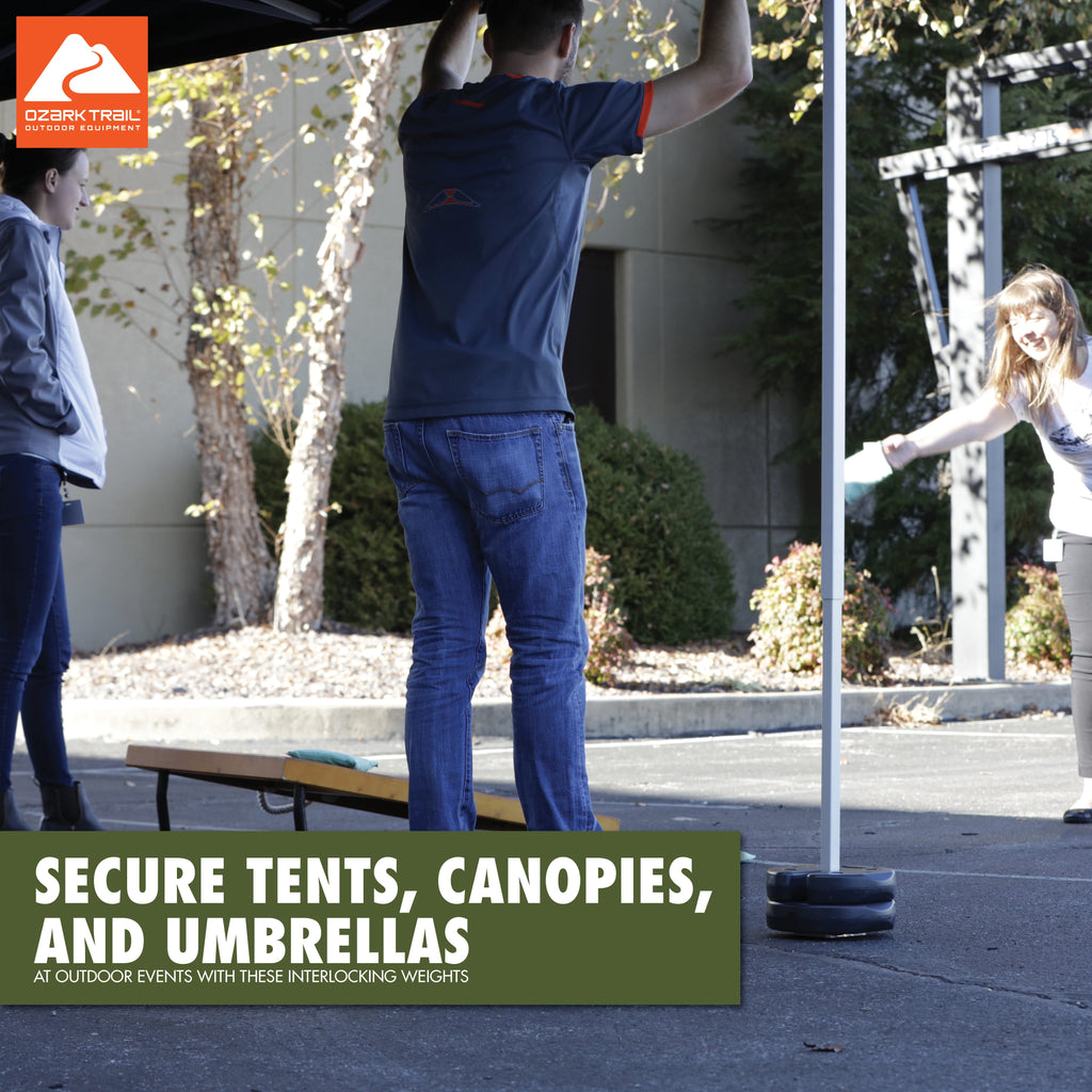 Ozark Trail 30lb Canopy Weight Set with Strap and Handle
