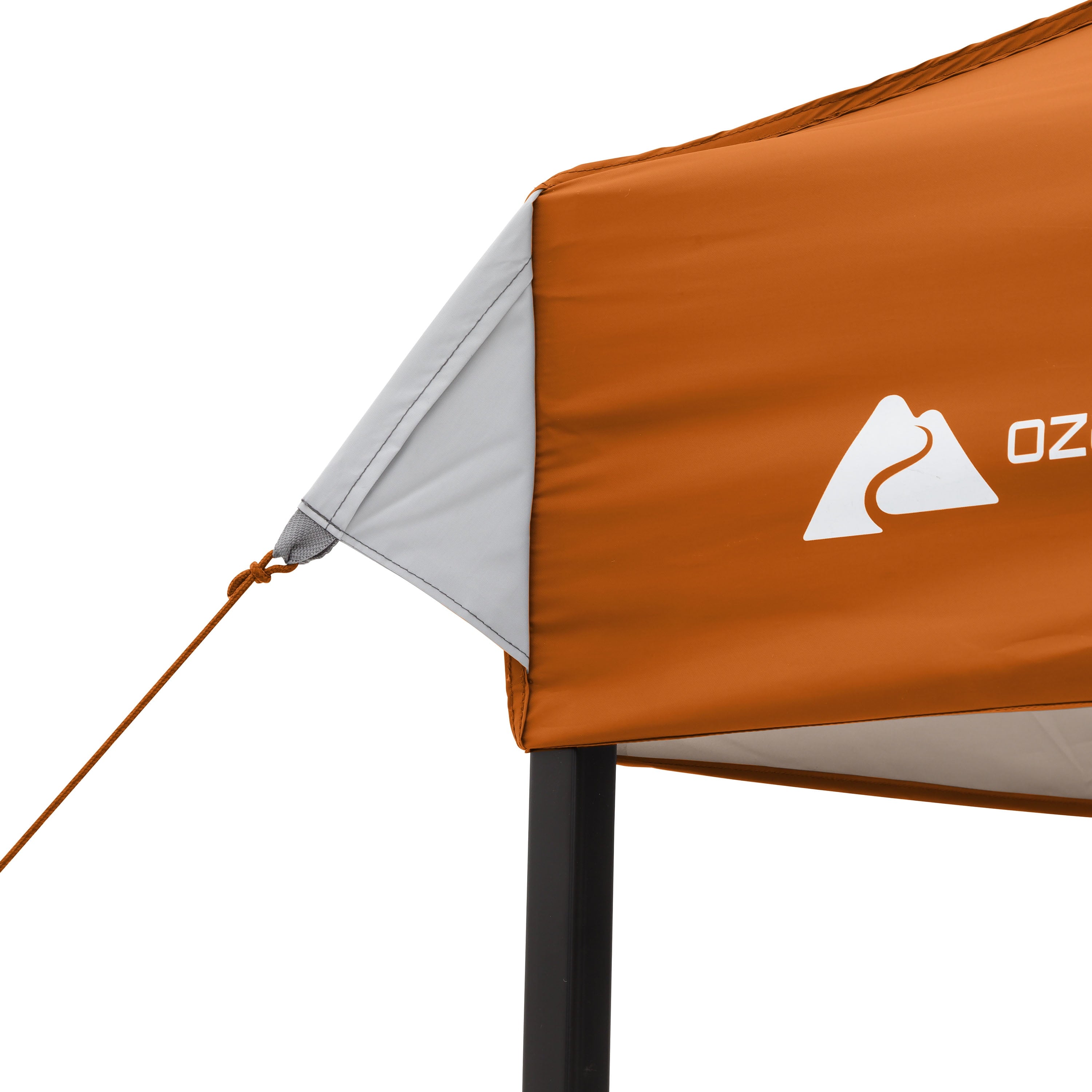 Ozark Trail 10x10 Instant Pop Up Canopy Tent with Simple Push Setup – Straight Leg Pop-Up Tent for Tailgating, Camping & Events, Gold