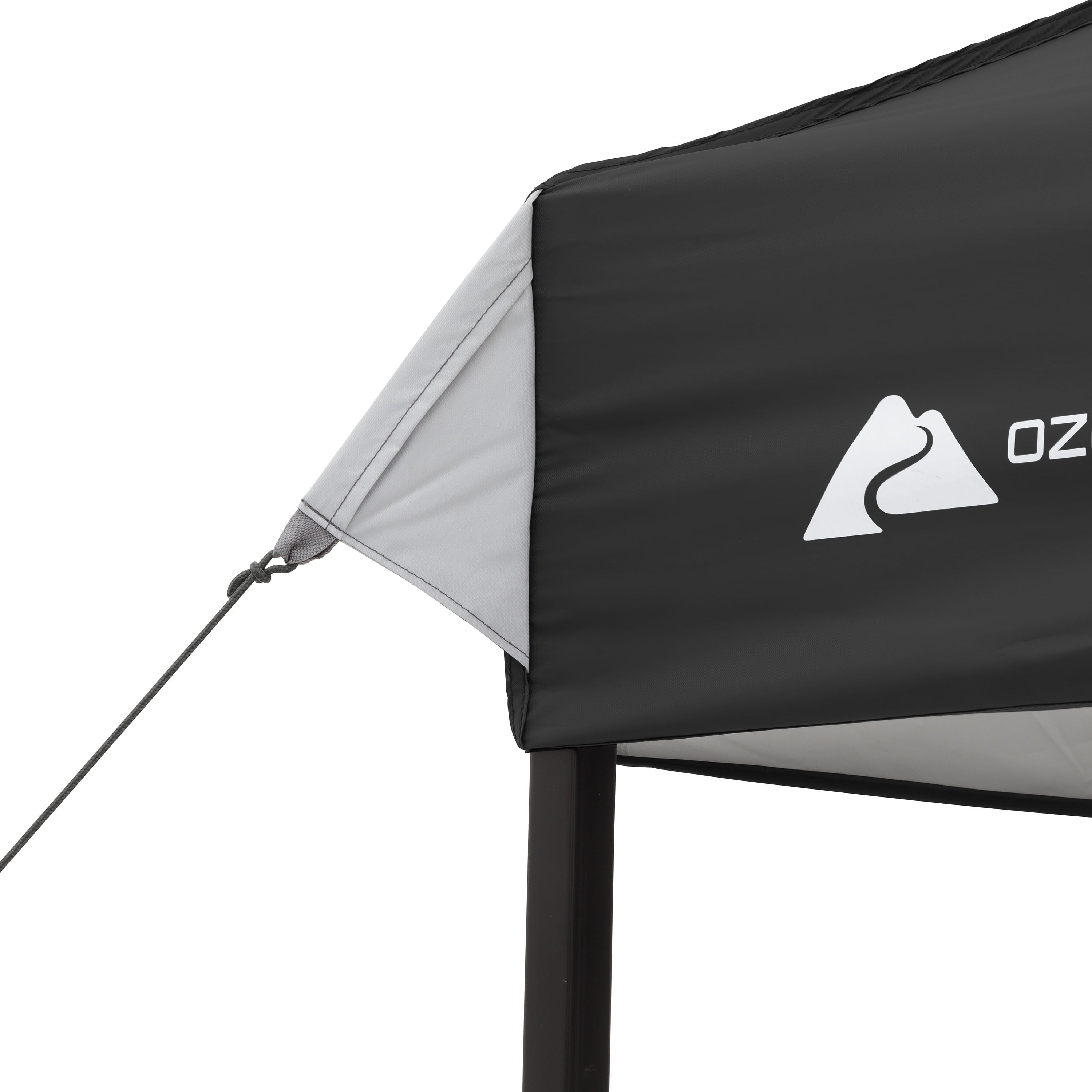 Ozark Trail 10x10 Instant Pop Up Canopy Tent with Simple Push Setup – Straight Leg Pop-Up Tent for Tailgating, Camping & Events, Gold