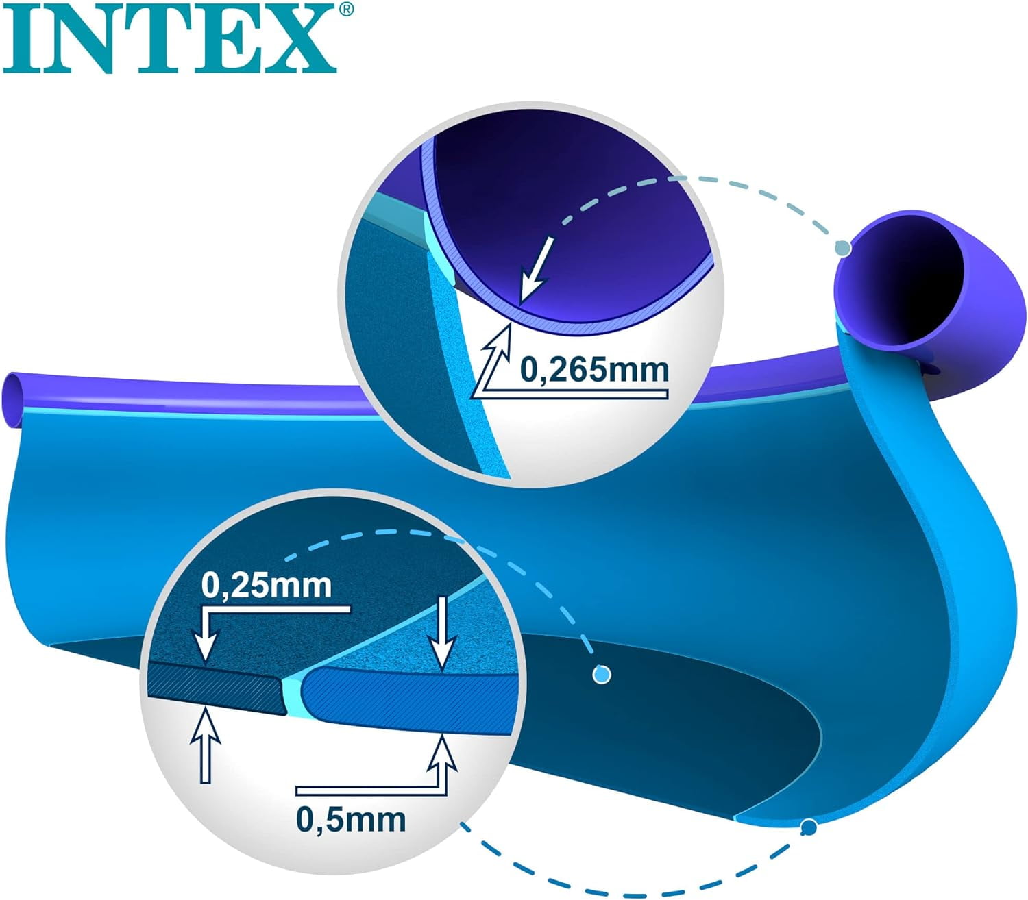 Intex 10ft Round Easy Set Above Ground Swimming Pool for Kids & Families, Inflatable Ring Outdoor Backyard Pool, Quick Setup Summer Water Fun Pool, 30in Deep (28120EH)