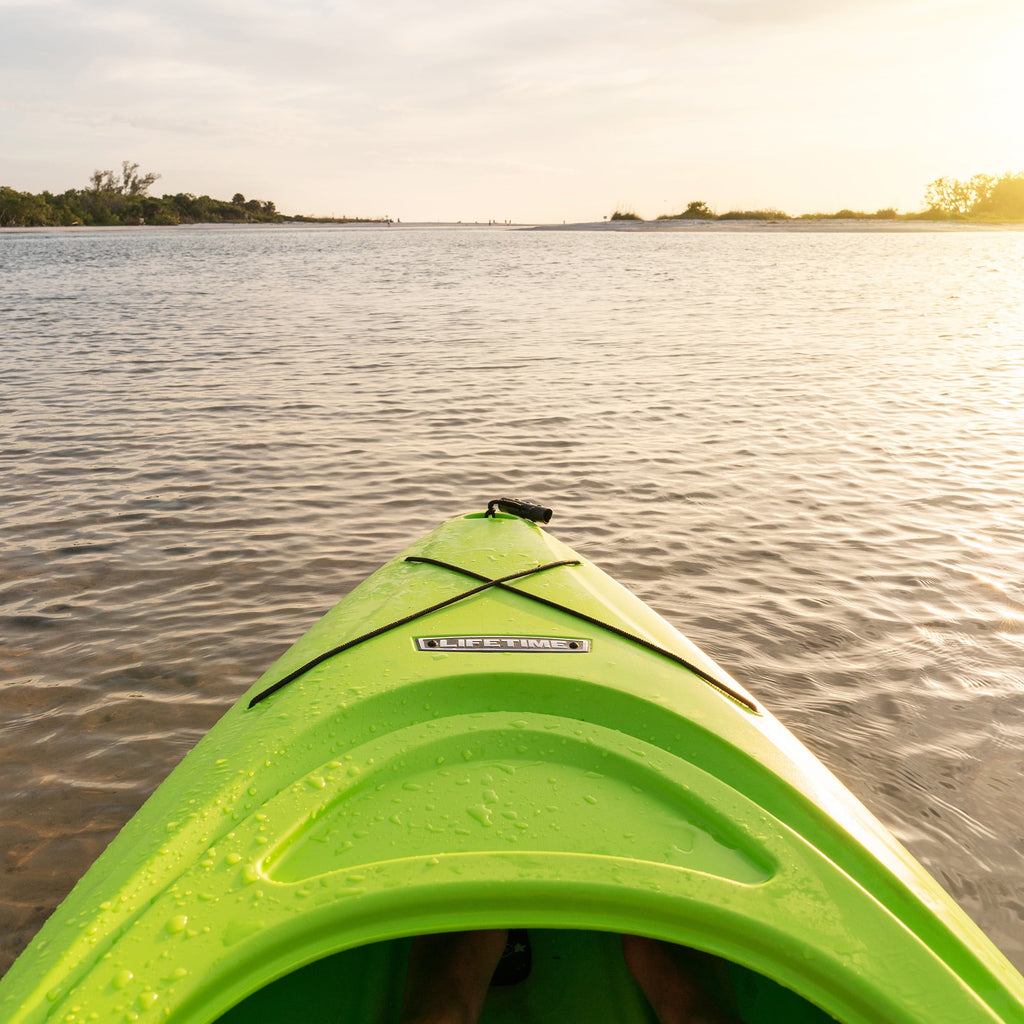 Lifetime Pacer 8 ft Sit-Inside Kayak with Paddle, Green (91032)