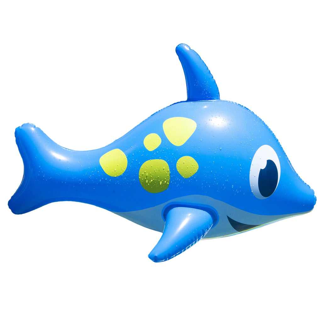 Banzai Jr. Splish Splash Inflatable Water Park for Toddlers - Includes Slide and Play Features