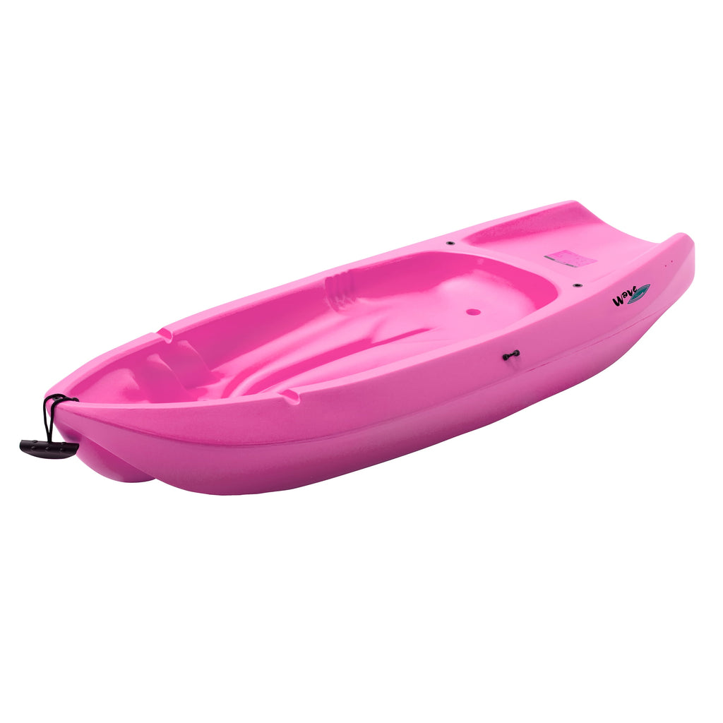 Lifetime Wave 6 ft Youth Sit-On-Top Kayak with Paddle, Fire Red (91401)