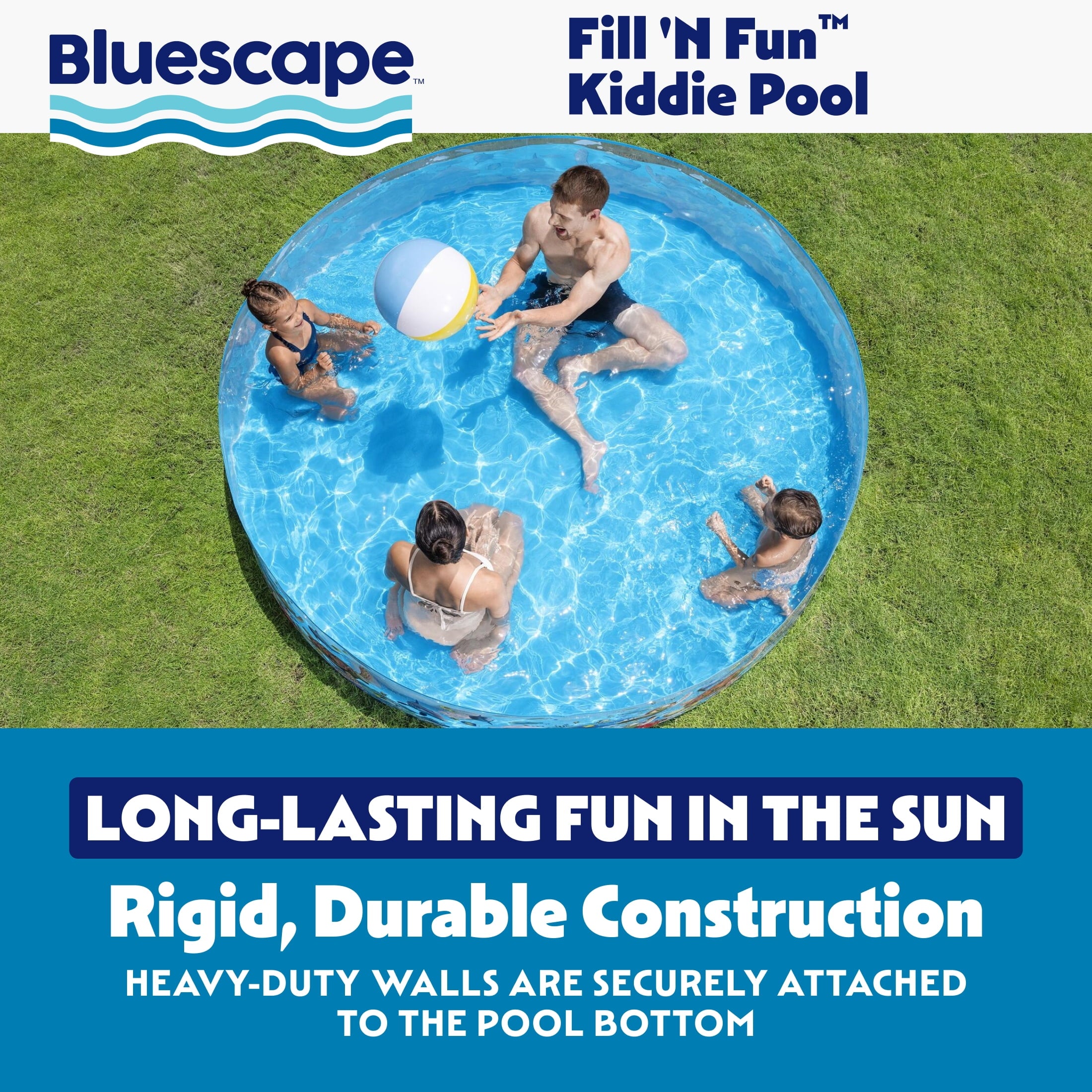 Bluescape Fill 'N Fun Play Pool 8' x 18
