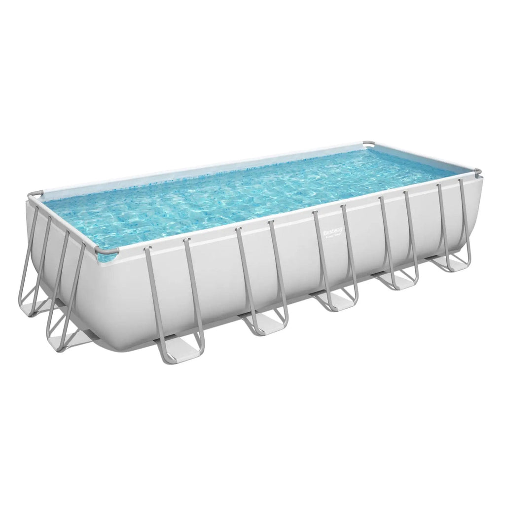 Bestway 18ft x 9ft x 4ft Rectangular Above Ground Swimming Pool Kit