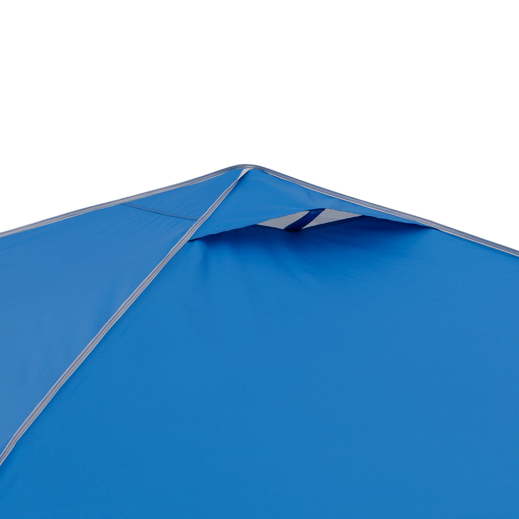 Ozark Trail 10x10 Instant Pop Up Canopy Tent with Simple Push Setup – Straight Leg Pop-Up Tent for Tailgating, Camping & Events, Gold