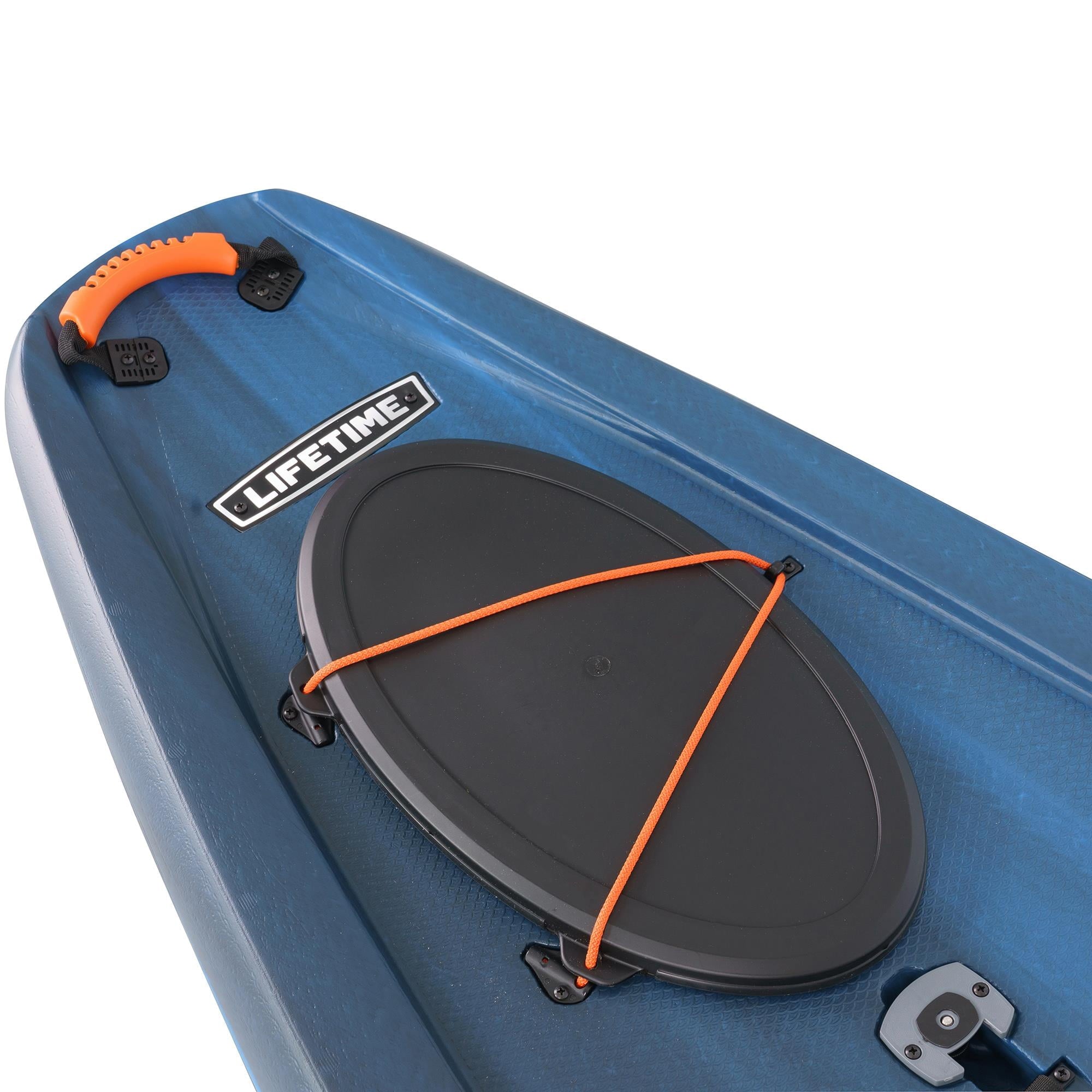 Lifetime Yukon Angler 11 ft. 6 in. Sit-on-Top Comfort Fishing Kayak, Lightning Fusion (90846)
