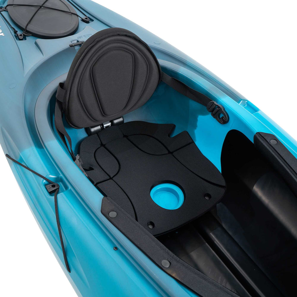 Lifetime Guster 10 ft Sit-Inside Kayak with Paddle, Emerald Fusion (91354)