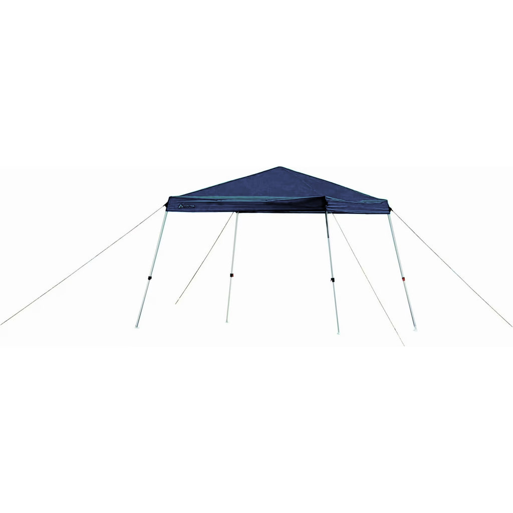 Ozark Trail 10' x 10' Instant Slant Leg Pop-up Outdoor Canopy, Blue