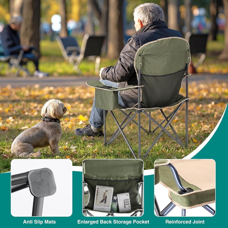 Simenmax Zero Gravity Chair Set of 2, Reclining Folding Outdoor Chairs with Adjustable Headrest & Cup Holder, Anti - Gravity Loungers for Backyard, Patio, Lawn, Poolside,Blue