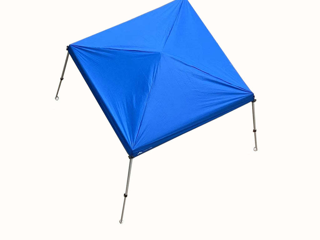 Ozark Trail 10' x 10' Instant Slant Leg Pop up Canopy Replacement Top Shading Cover, Blue ( Canopy Top Only)
