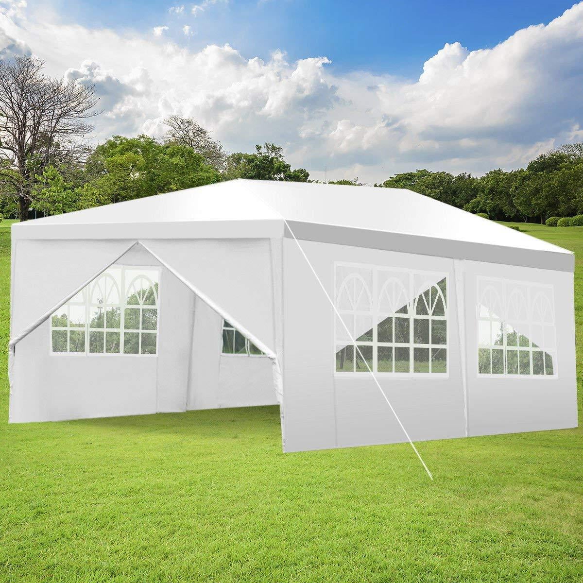 GoDecor 10'x20' Wedding Canopy Tent Party 6 Sides
