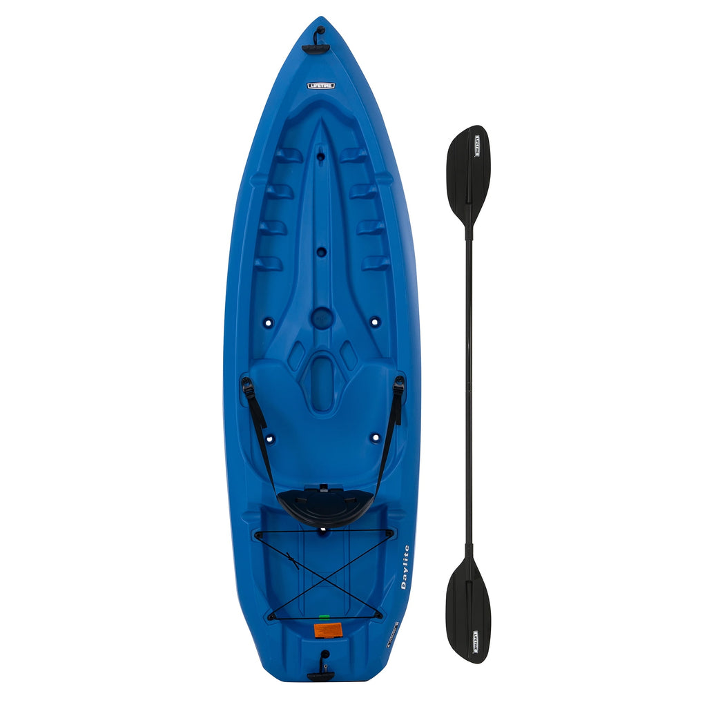Lifetime Daylite 8 ft Sit-On-Top Kayak with Paddle, Red (90775)