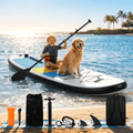Naipo 10FT Inflatable Paddle Board Stand Up Paddle Board SUP Board with 120x30x6 for Youth & Adults Summer