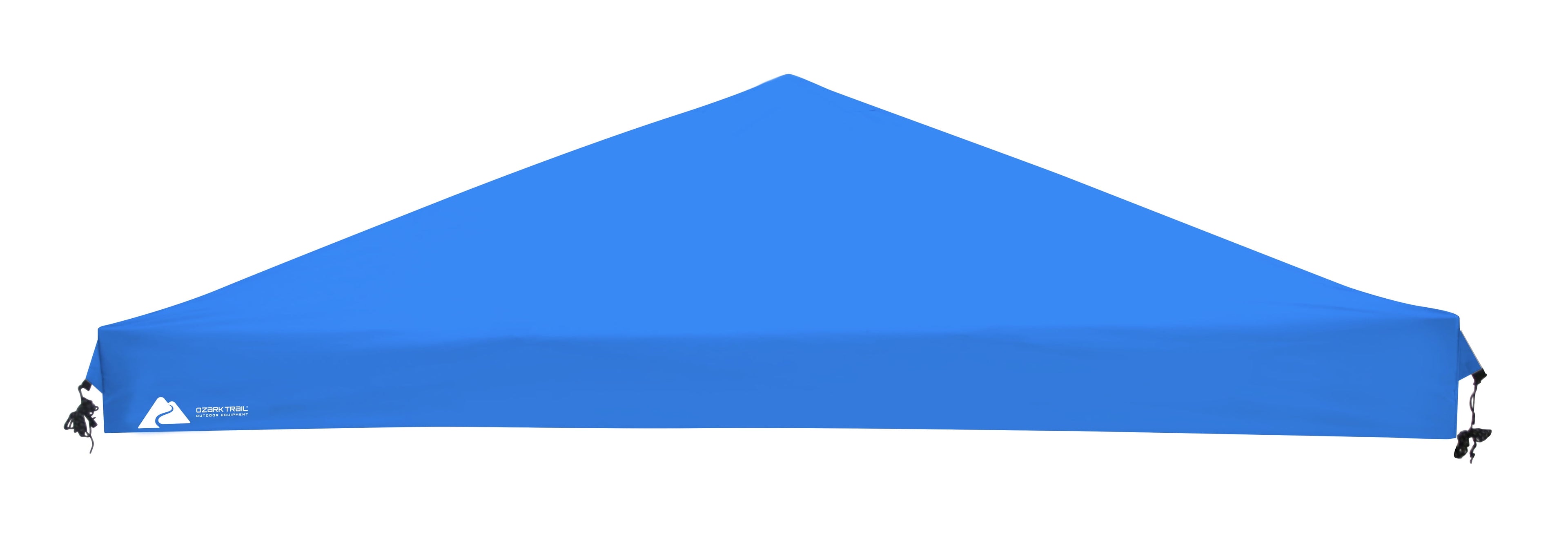 Ozark Trail 10' x 10' Instant Slant Leg Pop up Canopy Replacement Top Shading Cover, Blue ( Canopy Top Only)