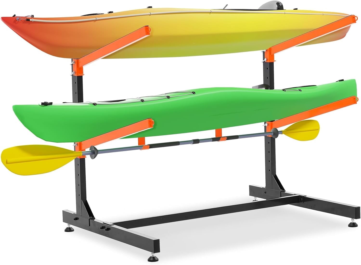 UOKRR Freestanding Kayak Storage Rack Heavy-Duty Canoe Stand