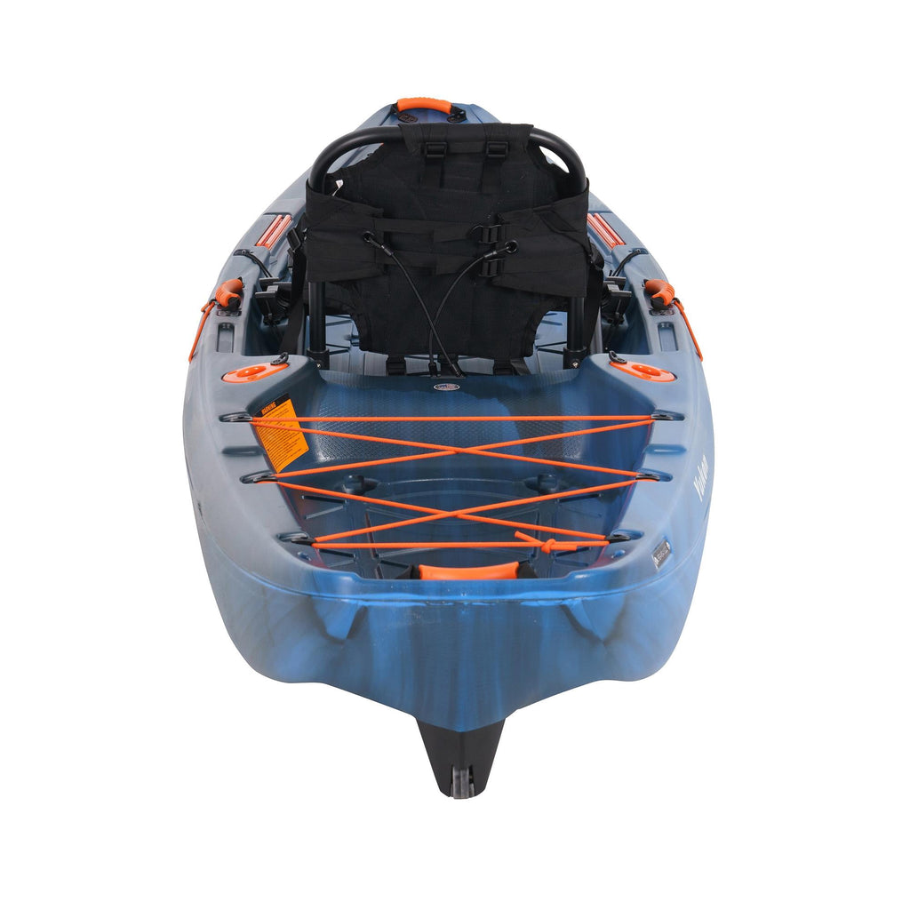 Lifetime Yukon Angler 11 ft. 6 in. Sit-on-Top Comfort Fishing Kayak, Lightning Fusion (90846)