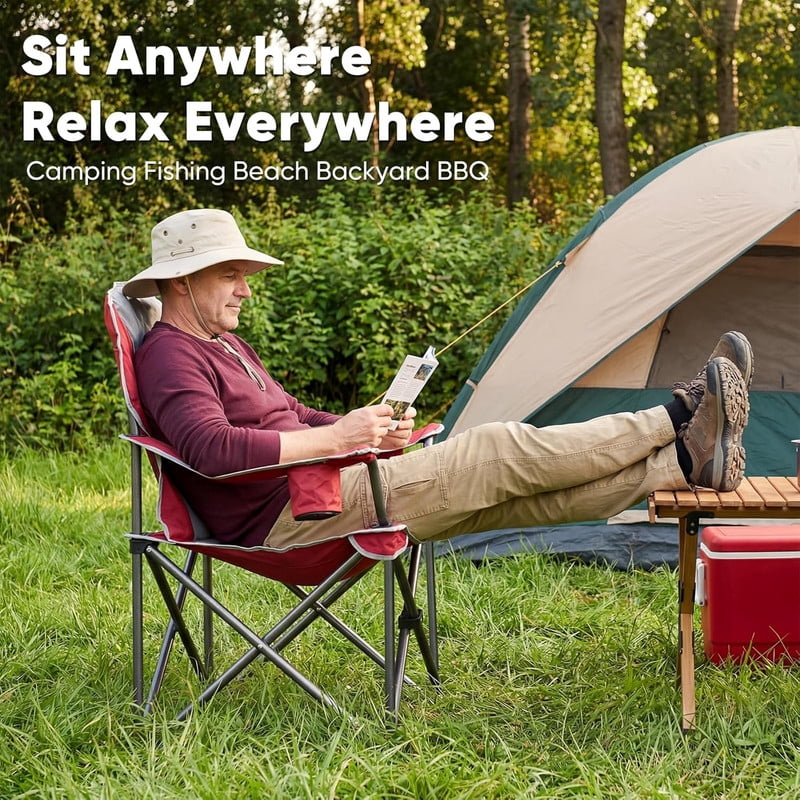Simenmax Zero Gravity Chair Set of 2, Reclining Folding Outdoor Chairs with Adjustable Headrest & Cup Holder, Anti - Gravity Loungers for Backyard, Patio, Lawn, Poolside,Blue