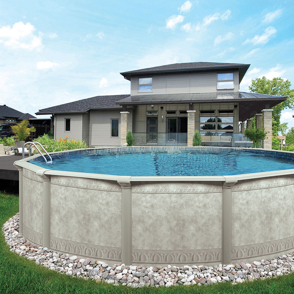 Aquarian Phoenix 18' x 52 Steel Frame DIY Family Size Above Ground Pool