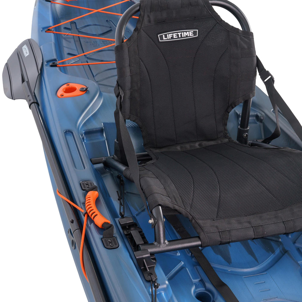 Lifetime Yukon Angler 11 ft. 6 in. Sit-on-Top Comfort Fishing Kayak, Lightning Fusion (90846)