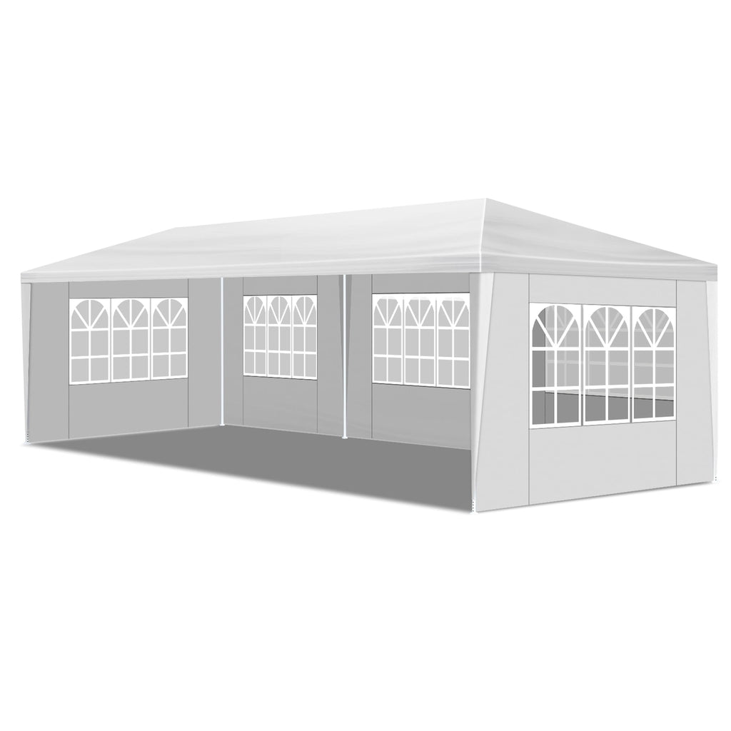 Ktaxon 10' X 30' Canopy Tent with 8 Side Walls for Party Wedding Camping and BBQ