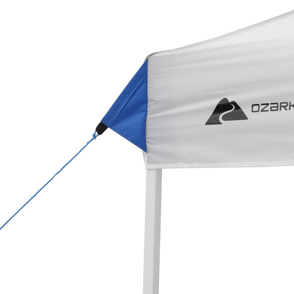 Ozark Trail 10x10 Instant Pop Up Canopy Tent with Simple Push Setup – Straight Leg Pop-Up Tent for Tailgating, Camping & Events, Gold