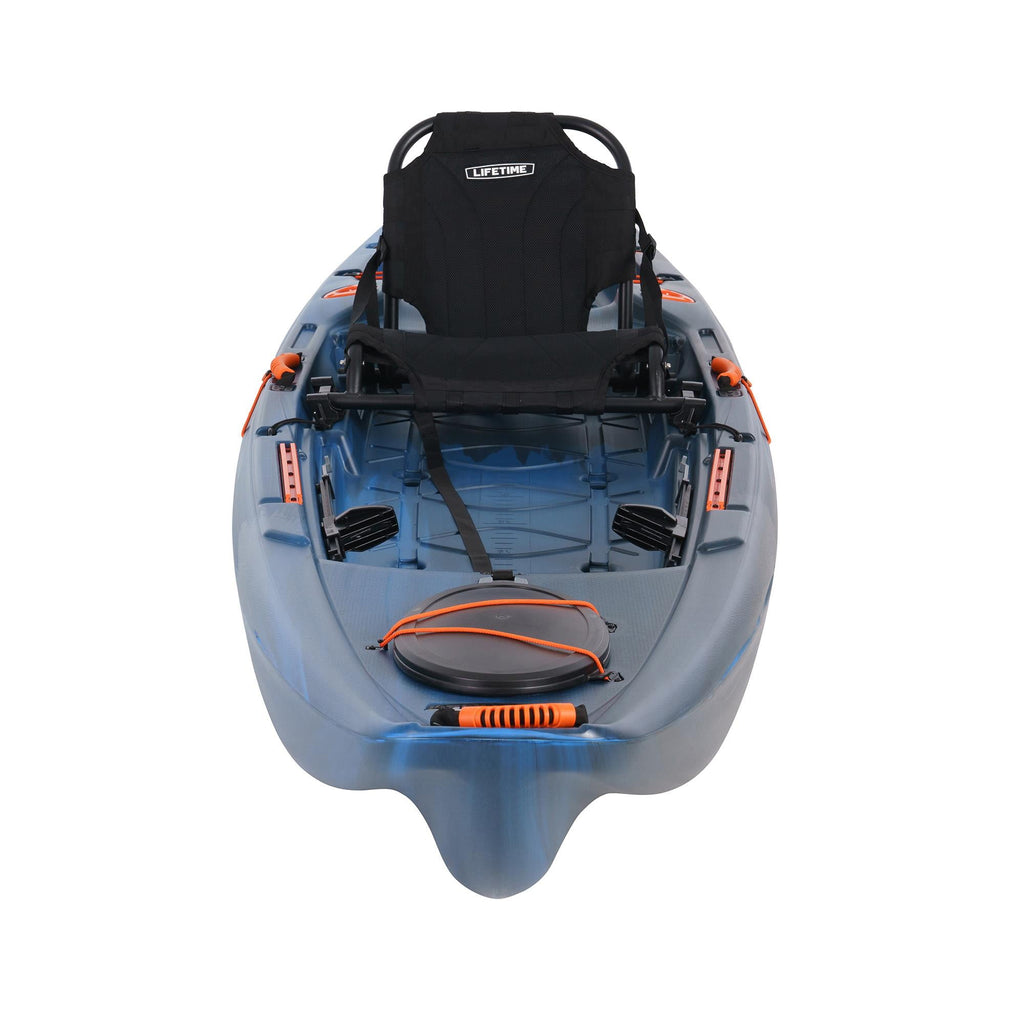 Lifetime Yukon Angler 11 ft. 6 in. Sit-on-Top Comfort Fishing Kayak, Lightning Fusion (90846)