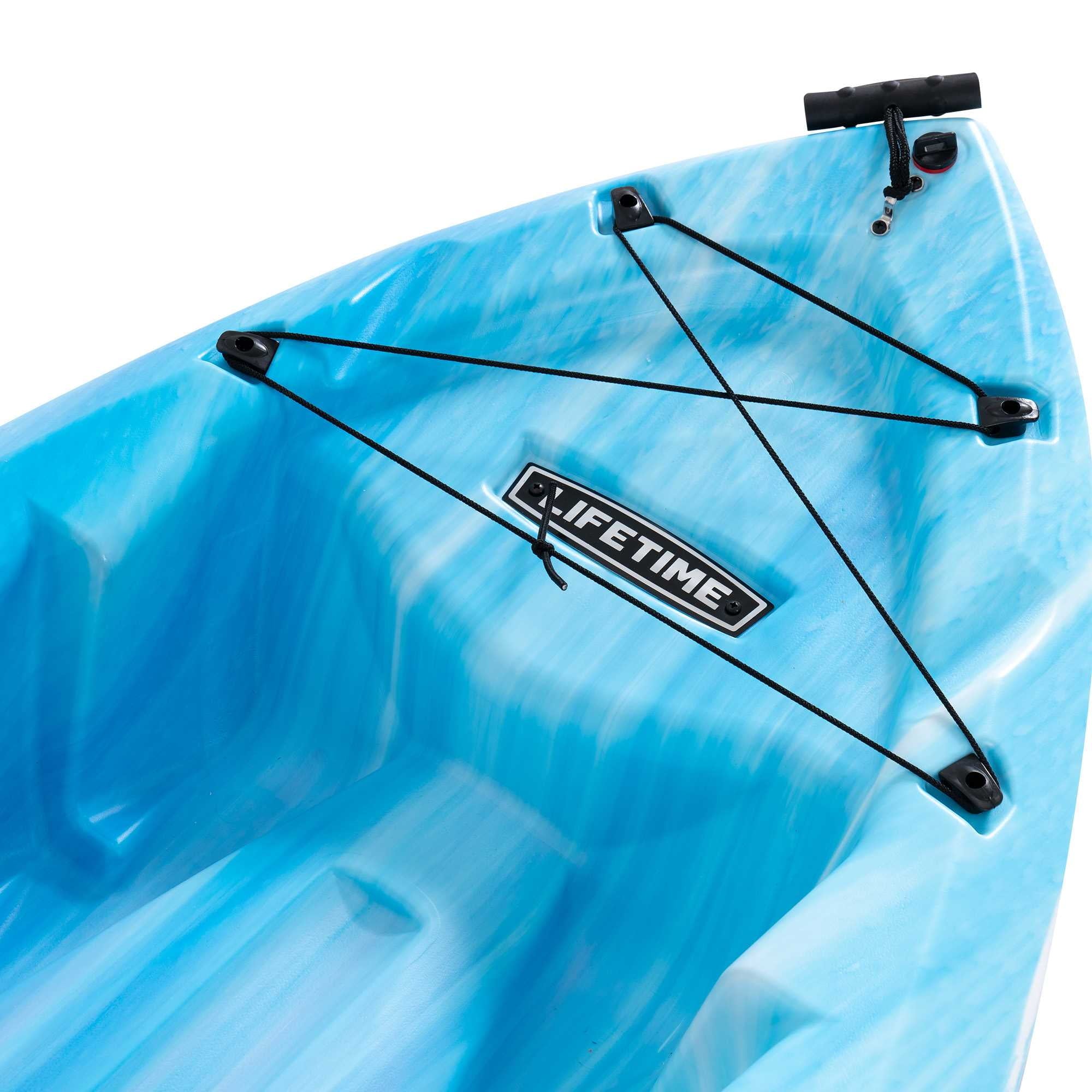 Lifetime Envoy 10.5 ft Sit-On-Top Tandem Kayak with Paddles, Sky Fusion (91192)
