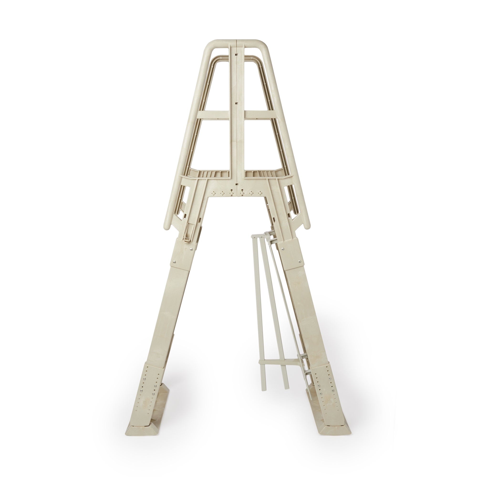 Vinyl Works Canada SLAW Slide Lock A Frame Above Ground Pool Ladder, White