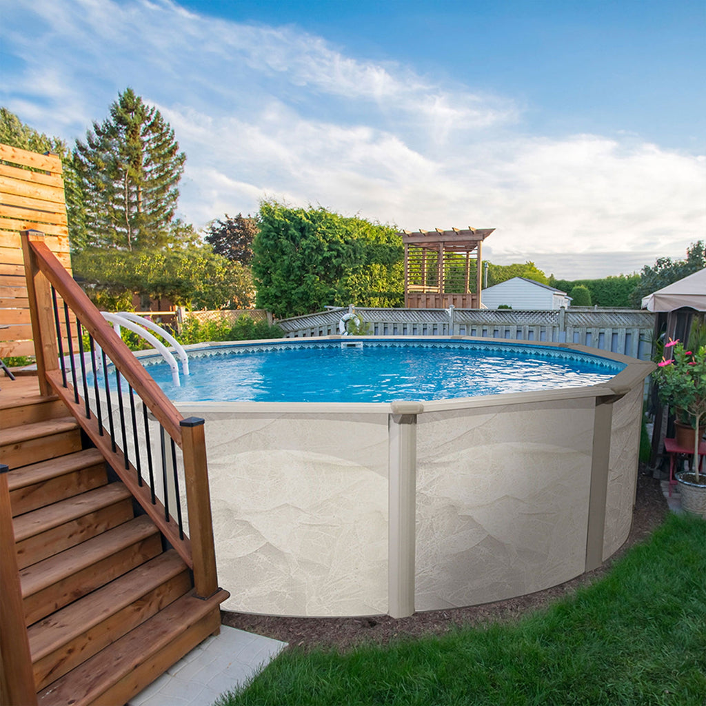 Aquarian Phoenix 18' x 52 Steel Frame DIY Family Size Above Ground Pool