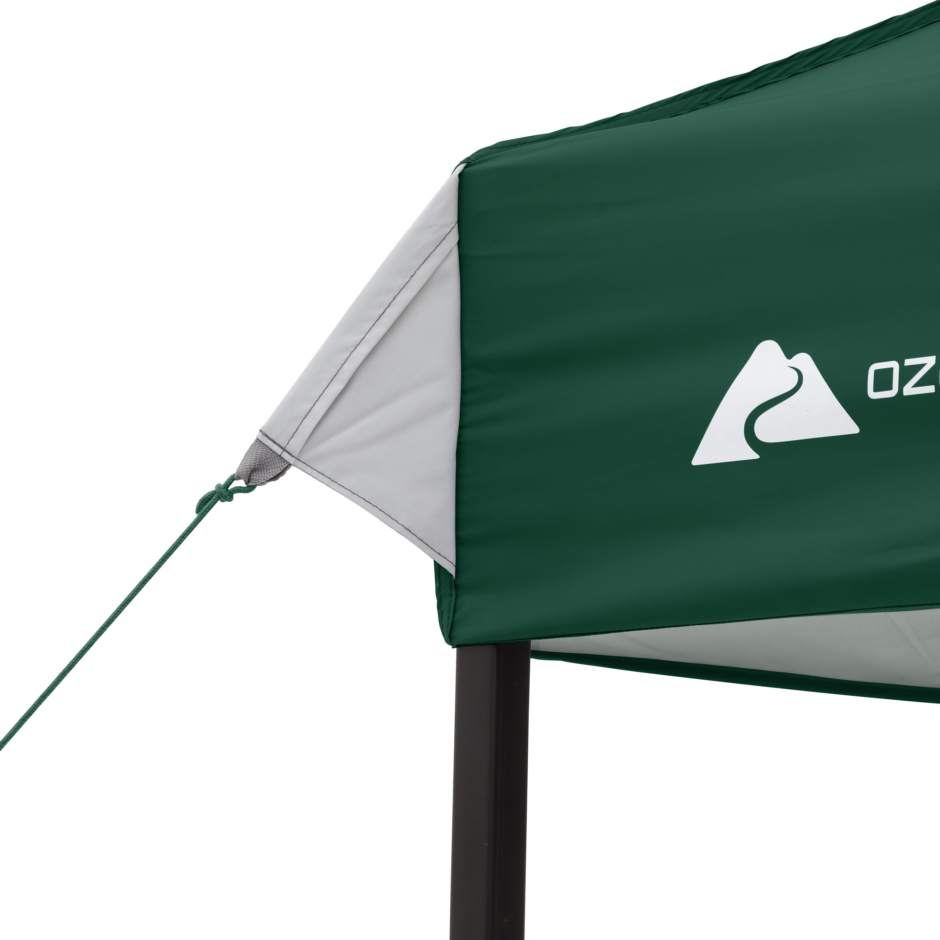Ozark Trail 10x10 Instant Pop Up Canopy Tent with Simple Push Setup – Straight Leg Pop-Up Tent for Tailgating, Camping & Events, Gold