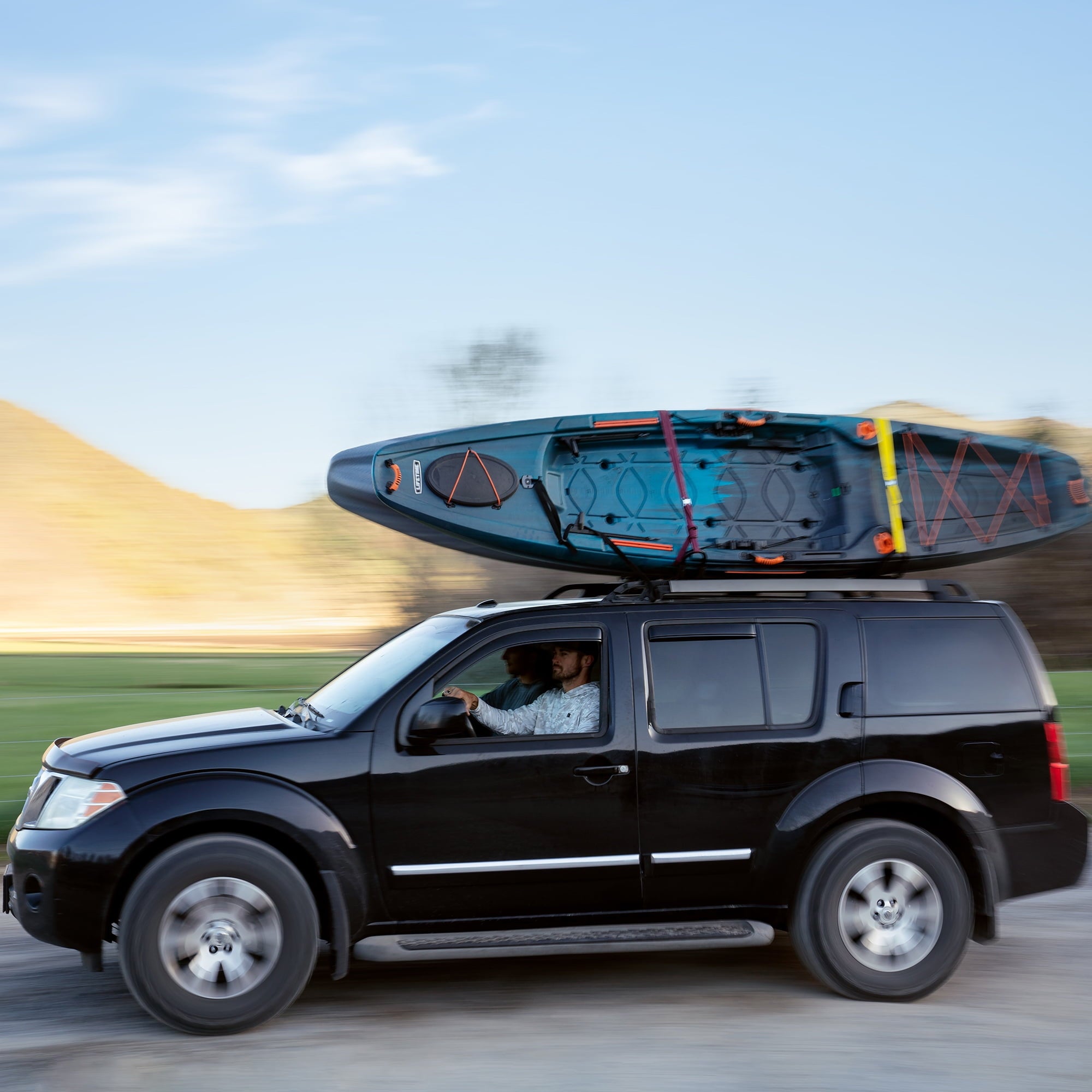 Lifetime Yukon Angler 11 ft. 6 in. Sit-on-Top Comfort Fishing Kayak, Lightning Fusion (90846)