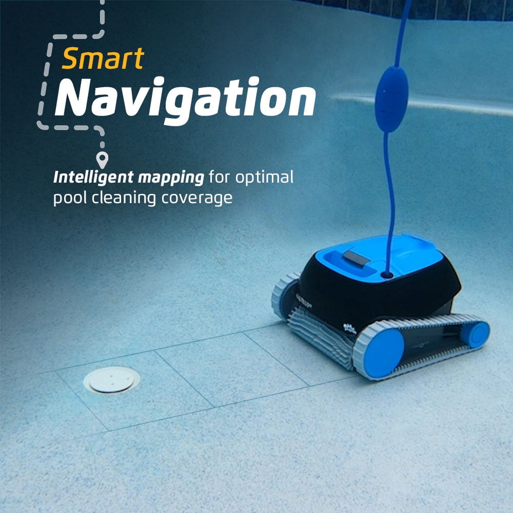 Dolphin Nautilus CC Robotic Pool Vacuum Cleaner with Ultra-Fine Filters, Pools Up To 33 FT
