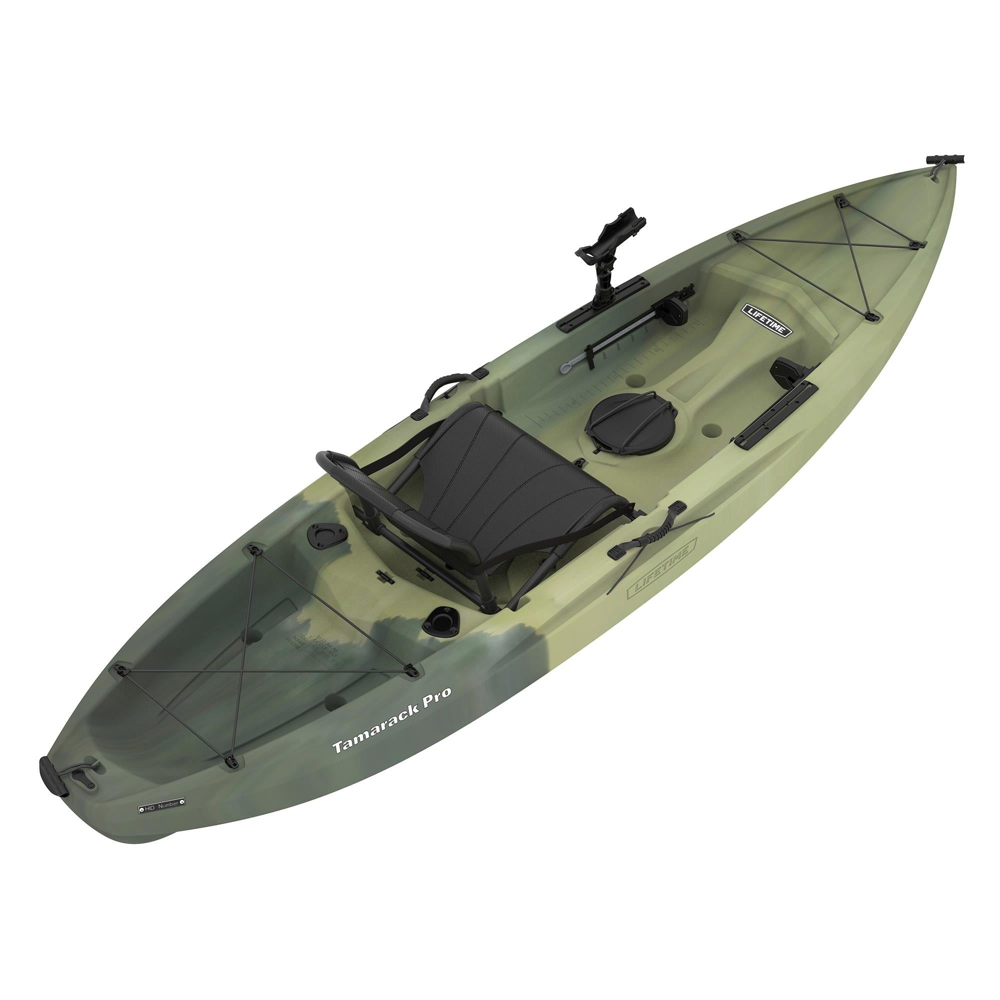 Lifetime Tamarack Pro-Comfort 10 ft 3 in Sit-On-Top Kayak with Paddle, Eclipse Fusion (91058)