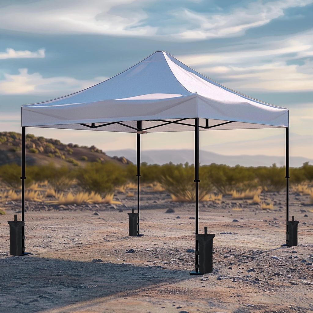 VentuLodge Canopy Weights Sand Bags: High-Capacity 112 LBS, Durable for Pop Up Canopy Tents, Outdoor Instant Sun Shelters, Patio Umbrellas, 4-Pack Set, Sand Not Included